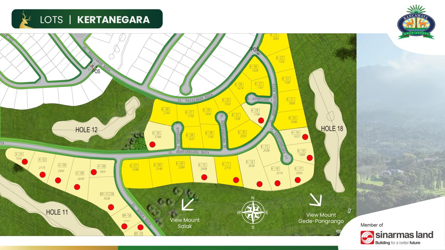 Rancamaya Kavling Lots Kertanegara